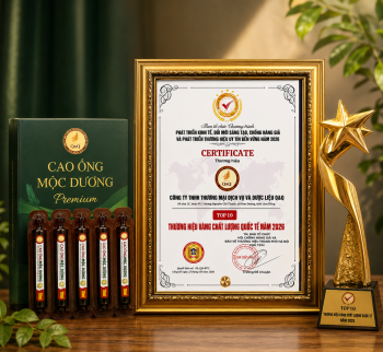 Thông tin công bố sản phẩm CAO ỐNG MỘC DƯƠNG PREMIUM